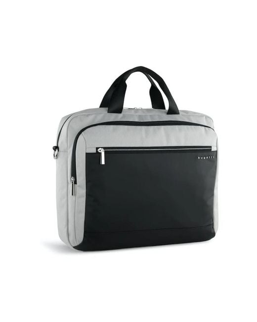 Bugatti Laptop Messenger Bag in Black für Herren
