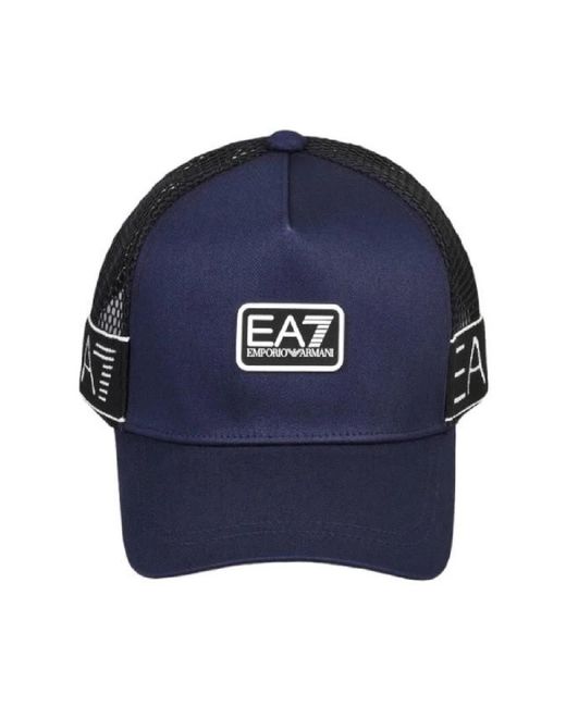 Caps di EA7 in Blue da Uomo