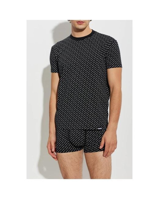 T-Shirts DSquared² de hombre de color Black