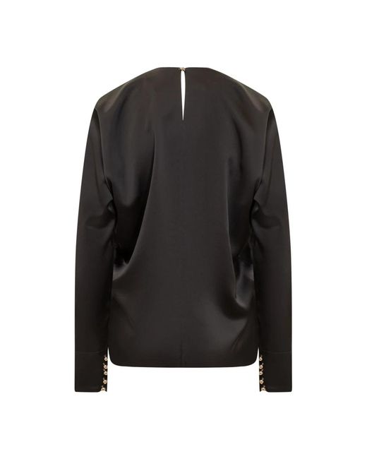Lanvin Black Langarmbluse