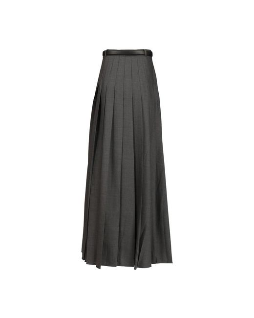 Self-Portrait Black Maxi Skirts