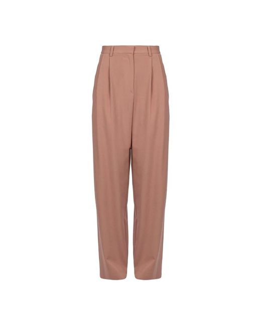 Ottod'Ame Pink Straight Trousers
