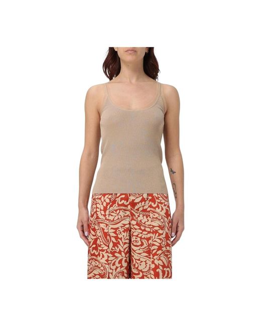 Sleeveless Tops di Liu Jo in Red