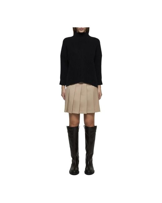 Max Mara Black Turtlenecks