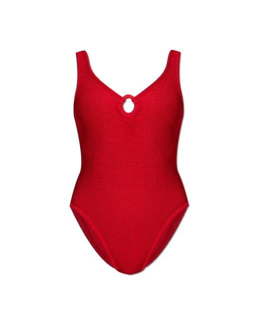 Hunza G One-Piece in het Red