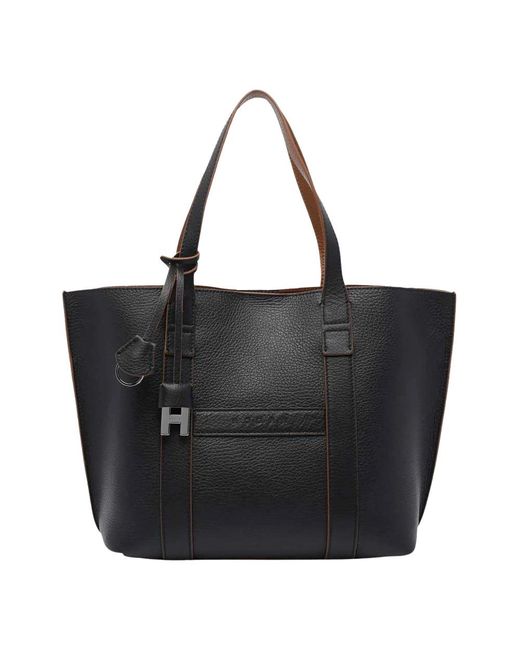 Hogan Script Shopping Piccola in het Black