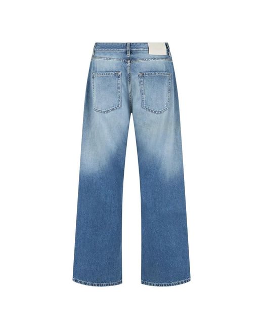 ICON DENIM Blue Straight Jeans for men