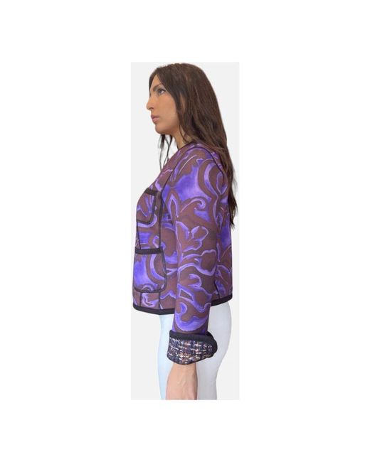Light Jackets di Clips in Purple