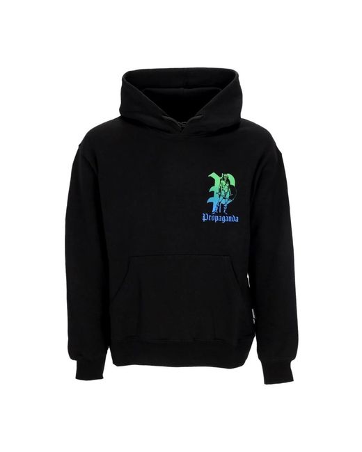 Propaganda Hoodies in het Black voor heren