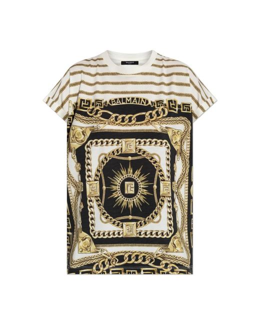 T-Shirts di Balmain in Natural