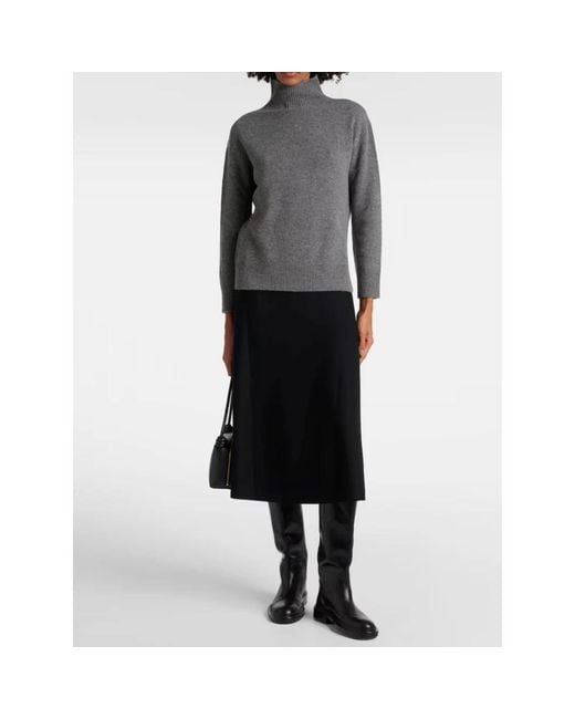 Max Mara Gray Turtlenecks