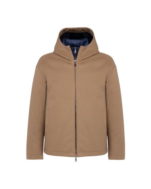 Winter Jackets di Add in Brown da Uomo