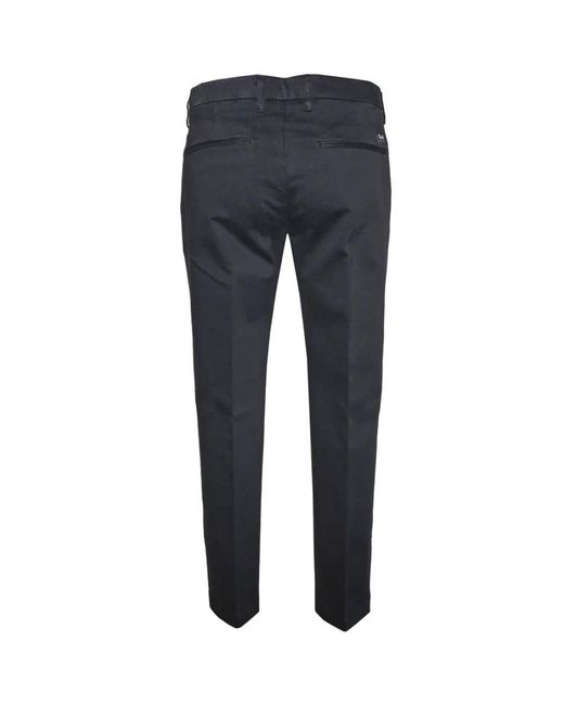 Entre Amis Blue Slim-Fit Trousers for men