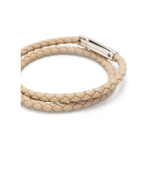 Bracelets Tod's de hombre de color Metallic