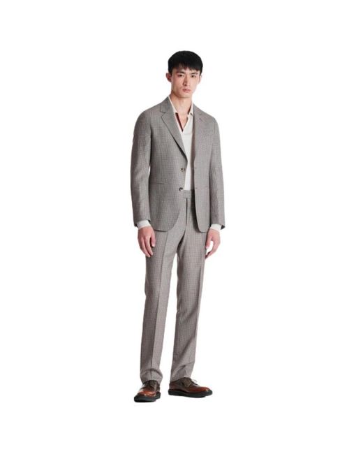 PS by Paul Smith Gray Single Breasted Suits for men