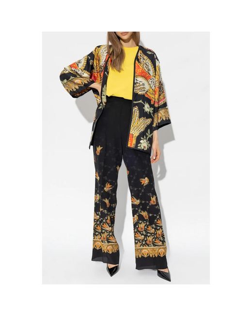 Etro Black Straight Trousers