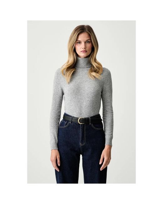 Barbour Pendle Roll-Neck Sweater in het Gray