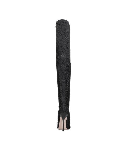 Gedebe Black Over-The-Knee Boots