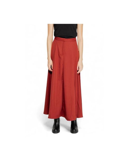 Vero Moda Red Maxi Skirts