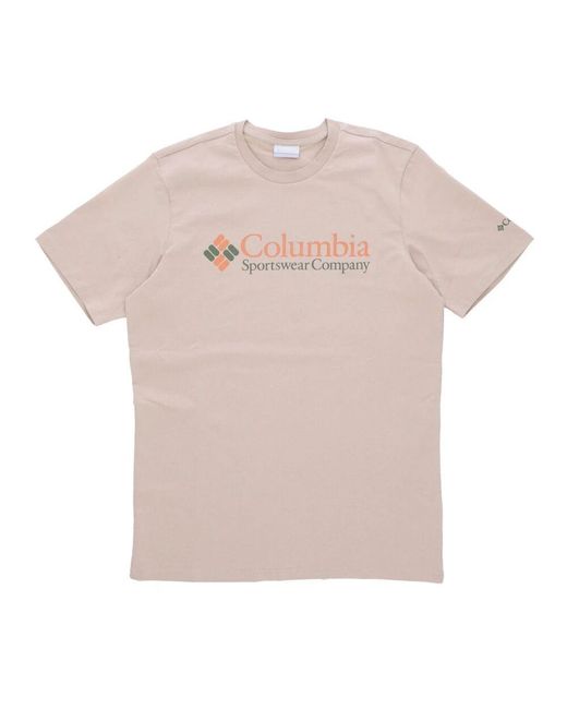 Columbia Ancient Fossil Grafik Tee Herren T-Shirt in Pink für Herren