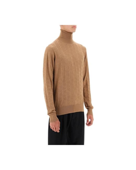 Knitwear > turtlenecks Dolce & Gabbana pour homme en coloris Brown