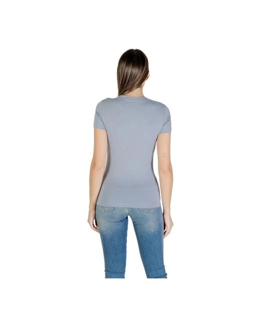 Guess T-Shirts in het Blue