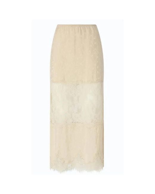 Pinko Natural Maxi Skirts