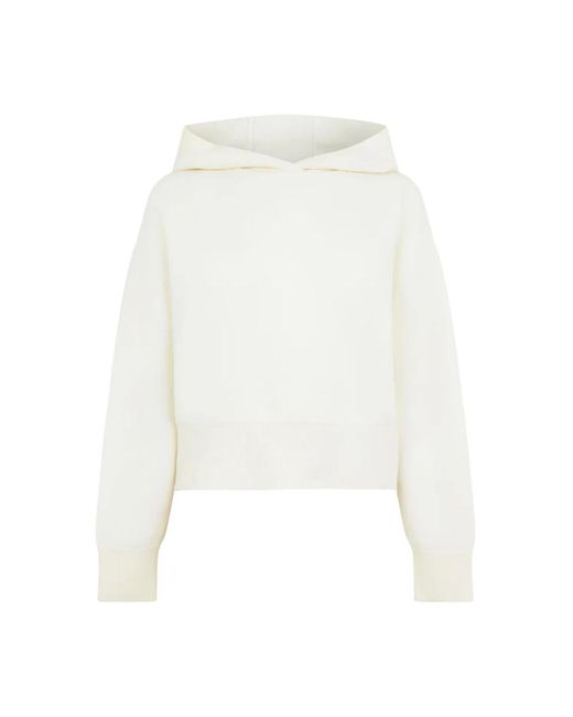 Canada Goose Hoodies in het White