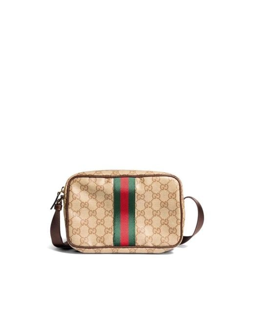 Gucci Natural Cross Body Bags for men
