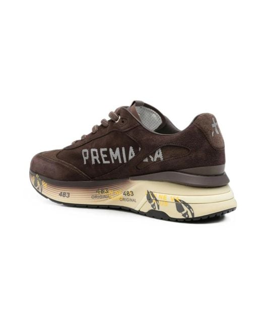 Premiata Brown Sneakers for men