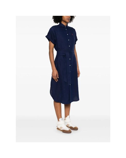 Polo Ralph Lauren Blue Shirt Dresses