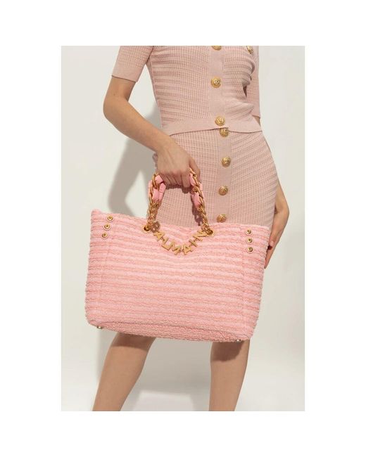 Tote Bags di Balmain in Pink