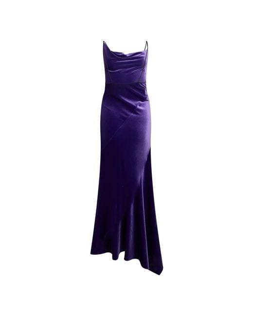 Philosophy Di Lorenzo Serafini Purple Gowns