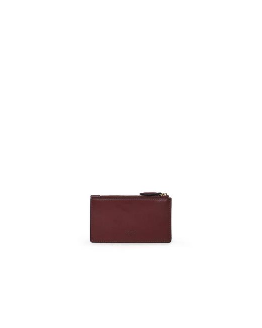 Pinko Accessoires ,Rood ,Wallets & Cardholders in het Purple