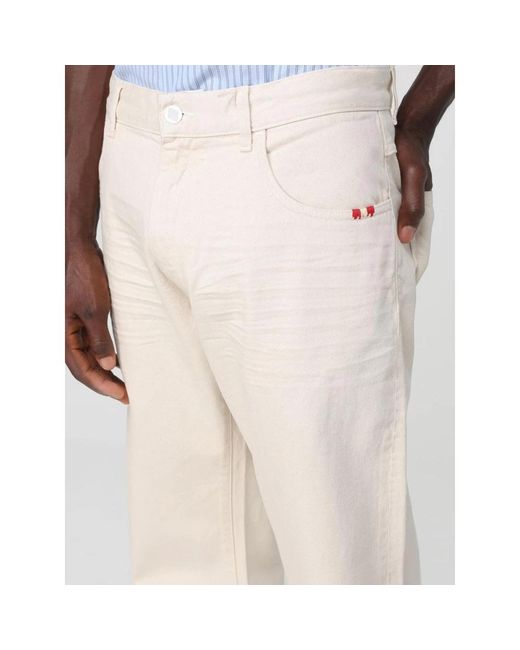 AMISH Stylische Hose Aus Fester Baumwollmischung in Natural für Herren