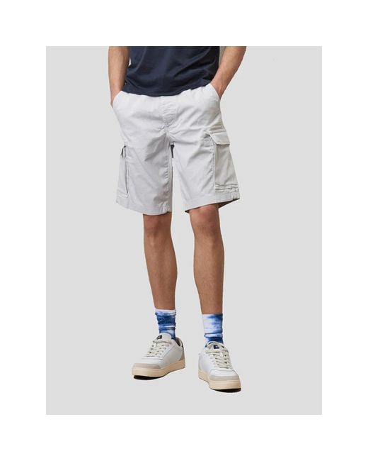 Blauer Korte Broeken ,Grijs ,Katoen Cargo Shorts in het Gray voor heren