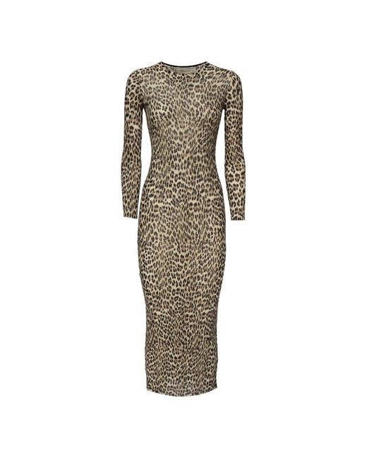Blumarine Natural Midi Dresses
