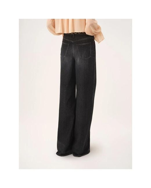Chloé Blue Wide Jeans