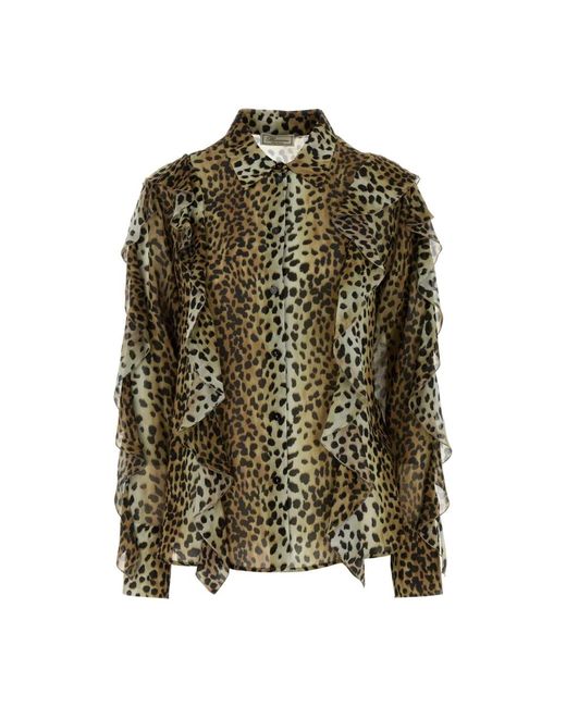 Blumarine Green Shirts
