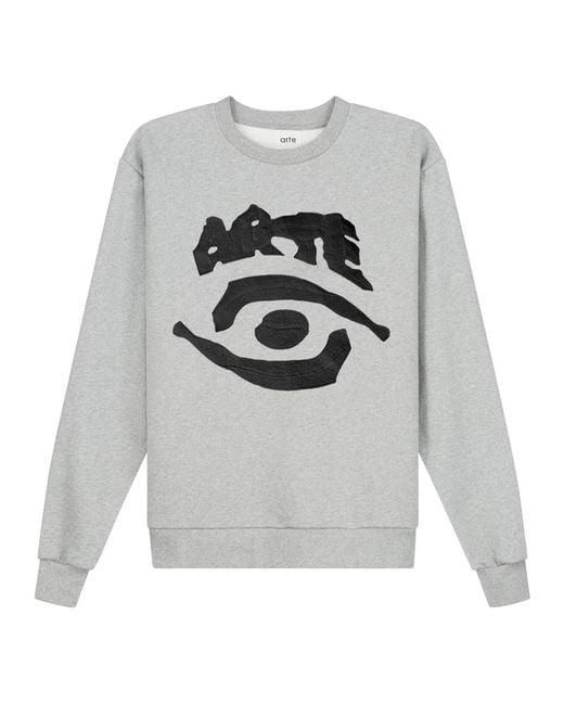 Sweatshirts Arte' de hombre de color Gray