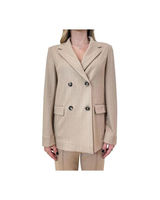 Max Mara Natural Blazers