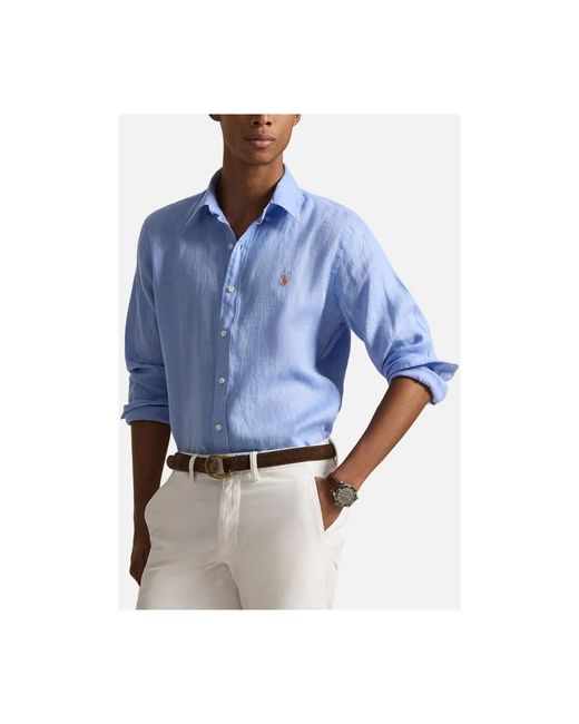 Polo Ralph Lauren Blue Casual Shirts for men
