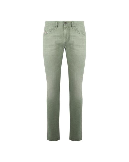 DIESEL Green Slim-Fit Jeans for men