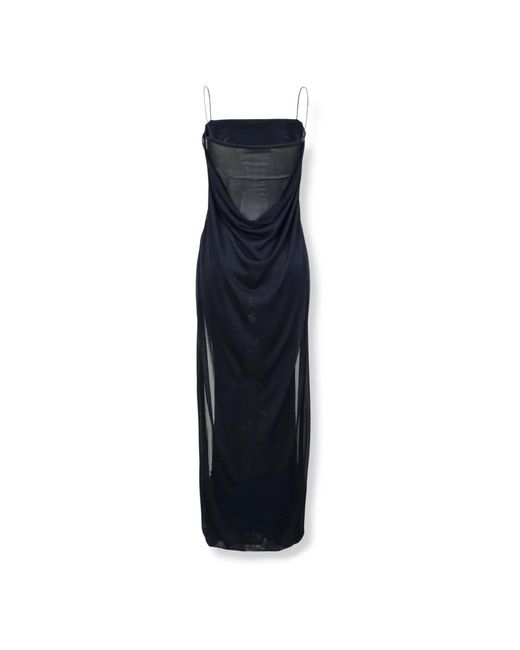 Maxi Dresses Jacquemus de color Blue
