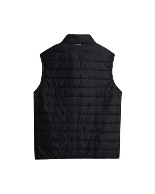 Napapijri Black Waistcoats for men