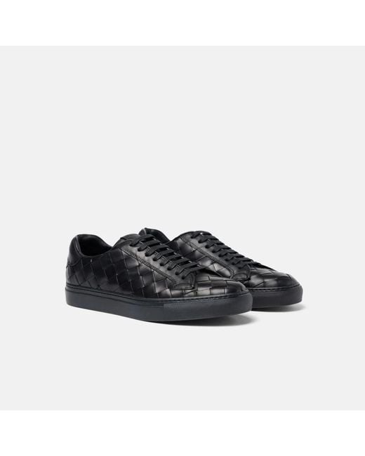 Scarosso Black Ugo Woven for men