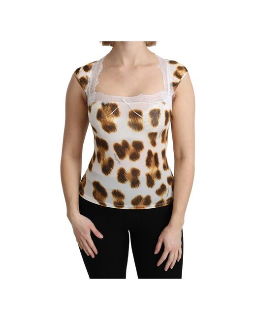 Roberto Cavalli Natural Blouses