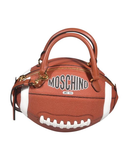 Moschino Red Handbags