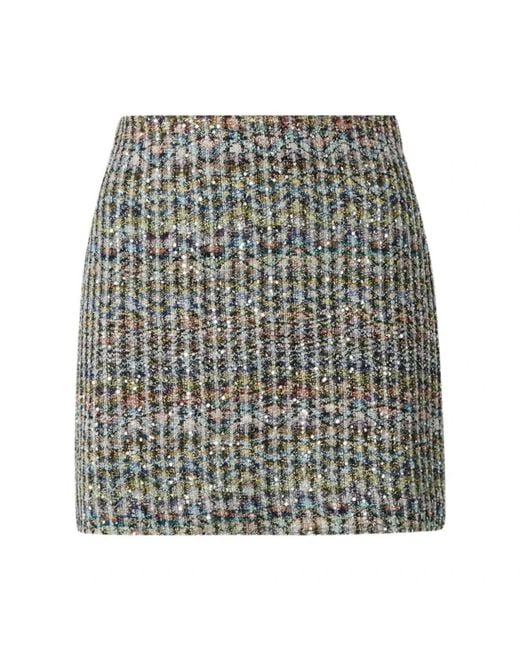 Missoni Gray Short Skirts