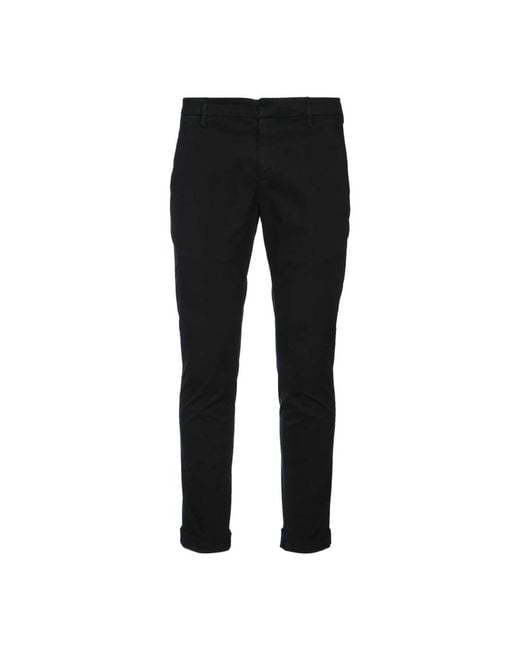 Dondup Chinos in het Black voor heren